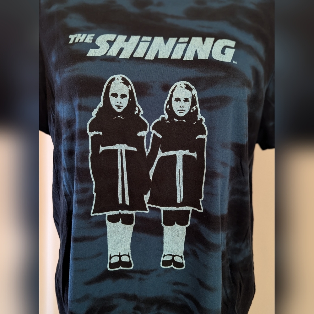 Torrid Ripple Junction The Shining Grady Twins Graphic Tie Dye Tee Size 1 VGC - Picture 3 of 7